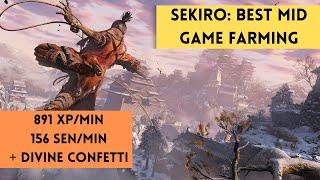 Sekiro 3 Best Mid Game XP and Divine Confetti Farming Guide