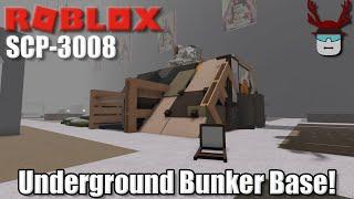 WE BUILT AN UNDERGROUND BUNKER  Roblox SCP-3008