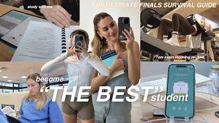 BECOME THE BEST STUDENT possible  study with me morning routine on exam day tips & tricks