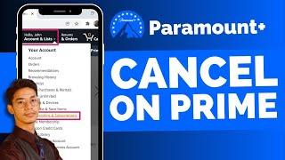 How To Cancel Paramount Plus On Prime Video 