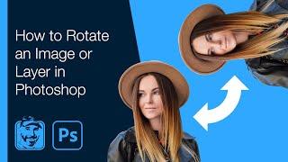 How to Rotate an Image or Layer in Photoshop