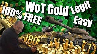 WoT  How To Get FREE Gold  100% Works