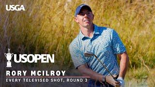 2023 U.S. Open Highlights Rory McIlroy Round 3  Every Televised Shot