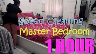 Master Bedroom DEEP Cleaning  1 Hour Speed Cleaning  Upskirt Time 