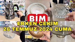 BİM BU CUMA YIKILIYOR YEPYENİ DOLU DOLU ÜRÜNLER GELDİ  BİM 26 TEMMUZ 2024  BİM BU CUMA ÇOK GÜZEL 