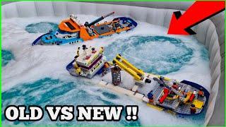 Old Vs New Lego Exploration Boats 