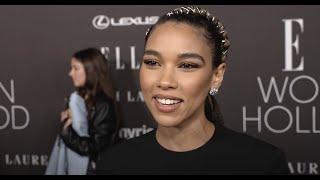 Alexandra Shipp Interview at ELLEs 29th Annual Women In Hollywood Celebration