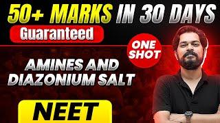 50+ Marks Guaranteed AMINES AND DIAZONIUM SALT  Quick Revision 1 Shot  Chemistry