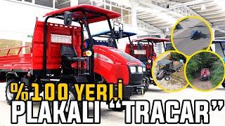 3 Aracın Yaptığını Yapabilen Tek Araç TRACAR  %100 YERLİ PLAKALI