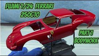 Fujimi 124 Ferrari 250 GTO - Part 1 Bodywork