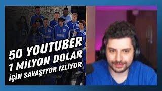 Hype - 50 Youtuber 1.000.000 Dolar İçin Savaşıyor İzliyor MrBeast