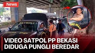 Viral Petugas Satpol PP Kota Bekasi Diduga Lakukan Pungli ke PKL di Kalimalang