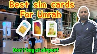 Best roaming plans for Saudi arabia  Simcards For UmrahHajj  Best Sim card in Saudi Arabia