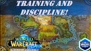 Training and Discipline Wow Quest  Remix Mists of Pandaria