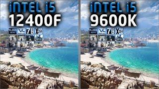 Intel i5 12400 vs i5 9600KF Benchmarks – 15 Tests 