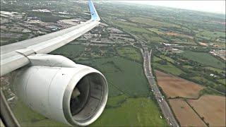 INCREDIBLE BOEING 757 ENGINE ROAR - Powerful Take Off from Birmingham