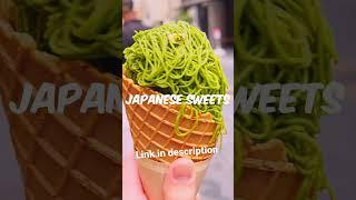 Taste of Japan Matcha Mont Blanc #asakusa #tokyofood #shorts