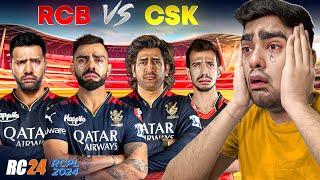 RCB Vs CSK RCPL RC 24 Real Cricket 24 HARD MODE