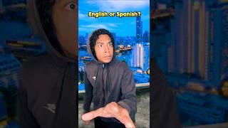 English or Spanish?  #shorts #viral