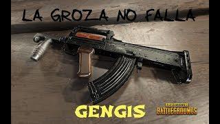 LA GROZA NO FALLA - PLAYERUNKNOWNS BATTLEGROUNDS GAMEPLAY ESPAÑOL - Gengis