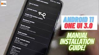 Manually Update Samsung Devices to Android 11 One UI 3  S10 S20 S21 Note 10 Note 20 & More