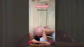 Make those #abdominals burn You can rest your legs on a #fitball for added core challenge 