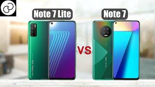 Infinix Note 7 Lite vs Infinix Note 7 the differences.