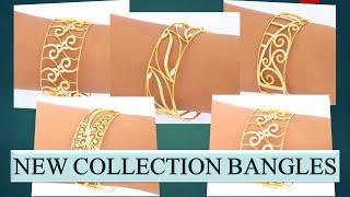 Gold Bangles  New Design 2022  Wedding Bangles  Simple and Elegant Patterns  Sri Lanka