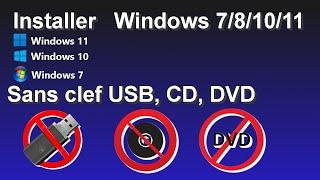 Installer Windows 781011 Sans Clef USB en 2024