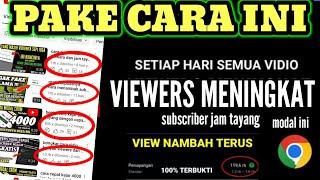 cara menambah viewers youtube dalam 1 menit  rekomendasi dan jam tayang untuk pemula