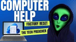 Factory Reset Your Windows PC NOW   Window 7 8 10 Vista XP   HELP IS HERE 