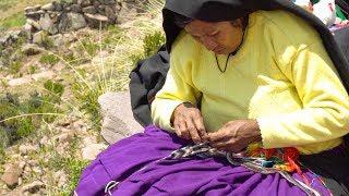 Taquile Island of Lake Titicaca in Peru