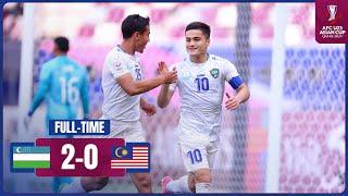 #AFCU23  Group D  Uzbekistan 2 - 0 Malaysia