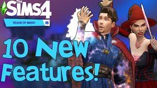 The Sims 4 Realm of Magic 10 NEW FEATURES You Might Not Know