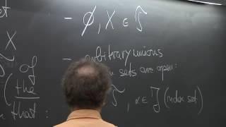 Topology - Bruno Zimmerman - Lecture 01