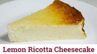 Very best Lemon Ricotta Cheesecake  Quick & Easy Ricotta Lemon Cheesecake