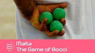 The Game of Bocci  Malta  Trans World Sport