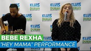 Bebe Rexha - Hey Mama Acoustic  Elvis Duran Live