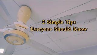 How to Clean Panasonic Ceiling Fan with Two Simple Tips 5minutes only