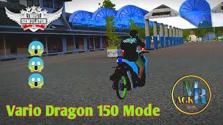 Vario Dragon 150 cc bussid Mode  Bus simulator Indonesia Mr AGK Gaming
