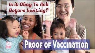 Asking People About Vaccination Status Prior to Invitations  Is It Disrespectful?