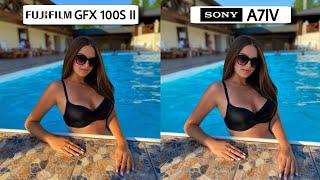 Fujifilm GFX 100S II Vs Sony A7IV Camera Test Comparison