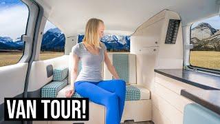 Lightweight Budget Micro Camper Van Tour  E06  Carries & Sleeps 5-6 People