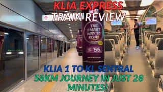 Is Getting the Train tofrom Kuala Lumpur Airport the Right Choice? KLIA Express Train Review