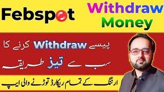 Febspot Payment Method  Febspot Withdrawal  Febspot Earning