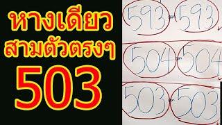 503 หางเดียว สามตัวตรงๆ ตัวเดียวเน้นๆ 16ก.ค.67