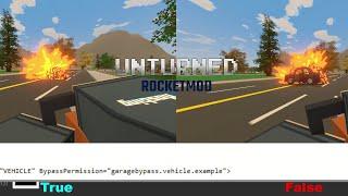 Virtual garages for your Unturned server Rocketmod plugin Tutorial