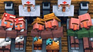 Villager vs Pillager Life COVID-19 FULL ANIMATION - Minecraft Animation