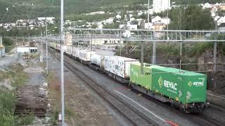  Narvik Norway Cargonet 2 container trains