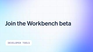 Join the Stripe Workbench beta